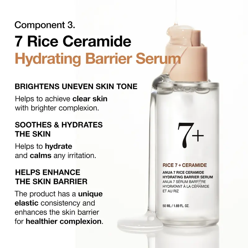 ✨ "Korean Rice Enzyme Trio | Cleanse·Hydrate·Glow for Glass Skin"