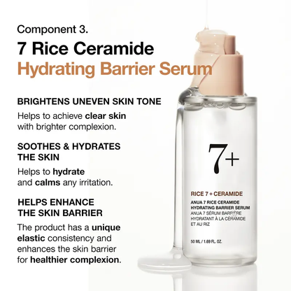 ✨ "Korean Rice Enzyme Trio | Cleanse·Hydrate·Glow for Glass Skin"