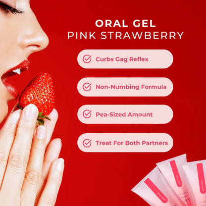 Oral Gel - Pink Strawberry