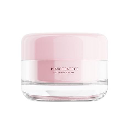 ✨ "Pink Tea Tree CICA Cream | Centella+Allantoin, Korean Glass Skin Secret 50g"