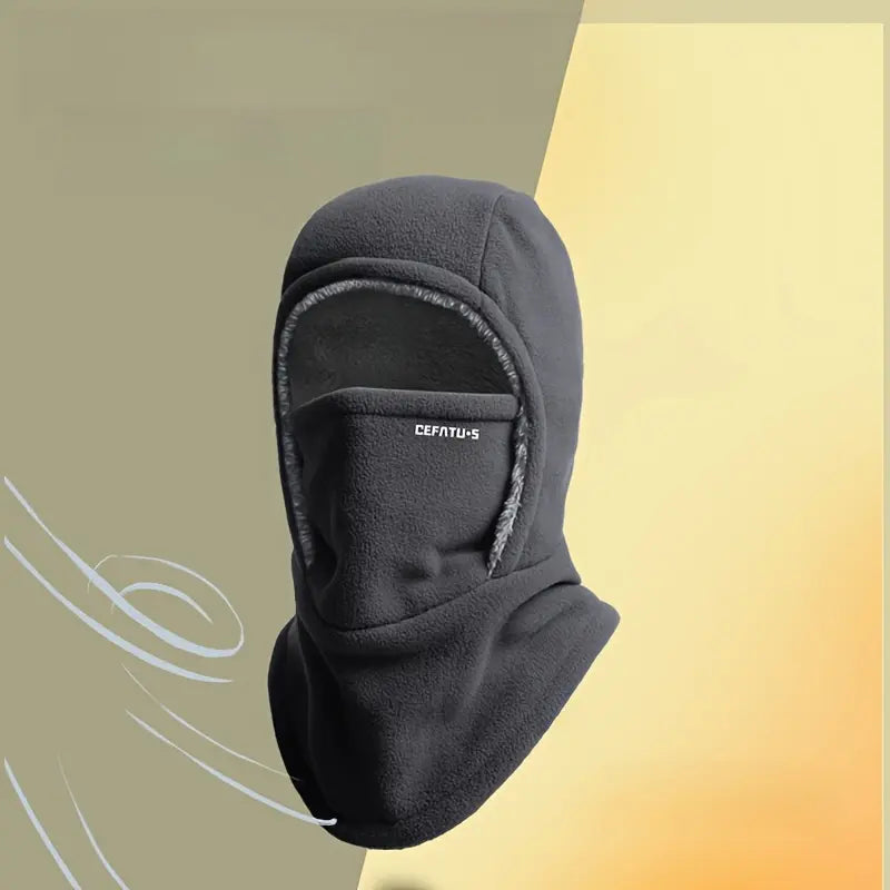 Winter Warmth 2-in-1 Hat & Face Mask - Windproof