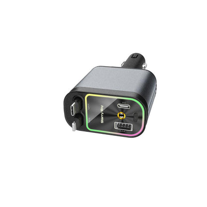 Starlight In Car Roof Retractable Car Charger with Lightning Cable