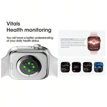 Smart Watch – Calls, Fitness Tracking & Custom Dials for iOS/Android