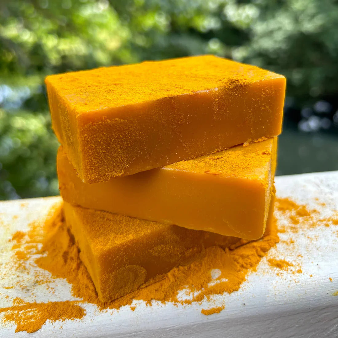 🍋✨"Lemon Turmeric Face & Body Set - Soap + Foam Cleanser"