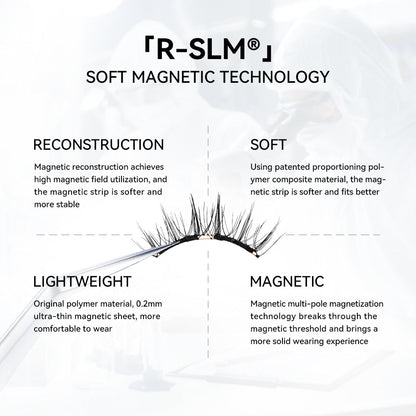 NO.14+ Soft Magnetic Eyelashes – Upgraded All-in-One Box