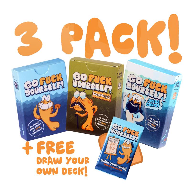 ALL MY FUCKS - MEGA BUNDLE - 3 GAMES