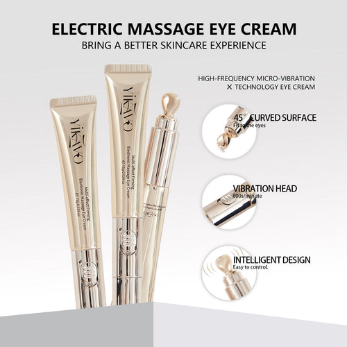 ✨ Electric Massager Multi-Effect Eye Cream | Reduces Puffiness, Fine Lines, Dark Circles & Eye Bags