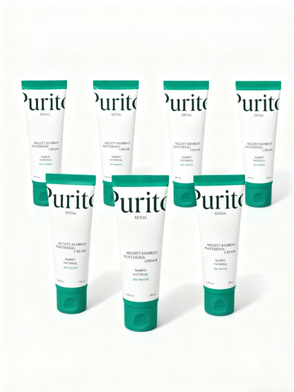 🌿 Bamboo Panthenol Repair Cream | Post-Acne Soothing Moisturizer (100ml)