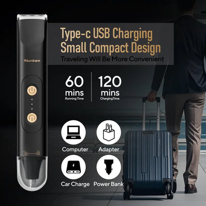 All-in-One Electric Body Hair Trimmer – Precision Grooming for Men & Women!