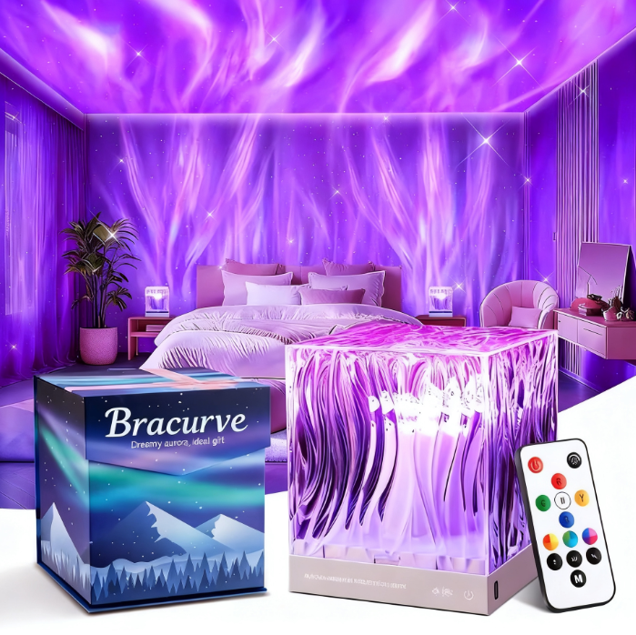 Water Ripple  Lamp Ambient Lighting for Bedroom