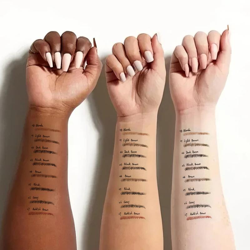 Curved Eyebrow Pen - 2-in-1 Microblading & Waterproof Finish