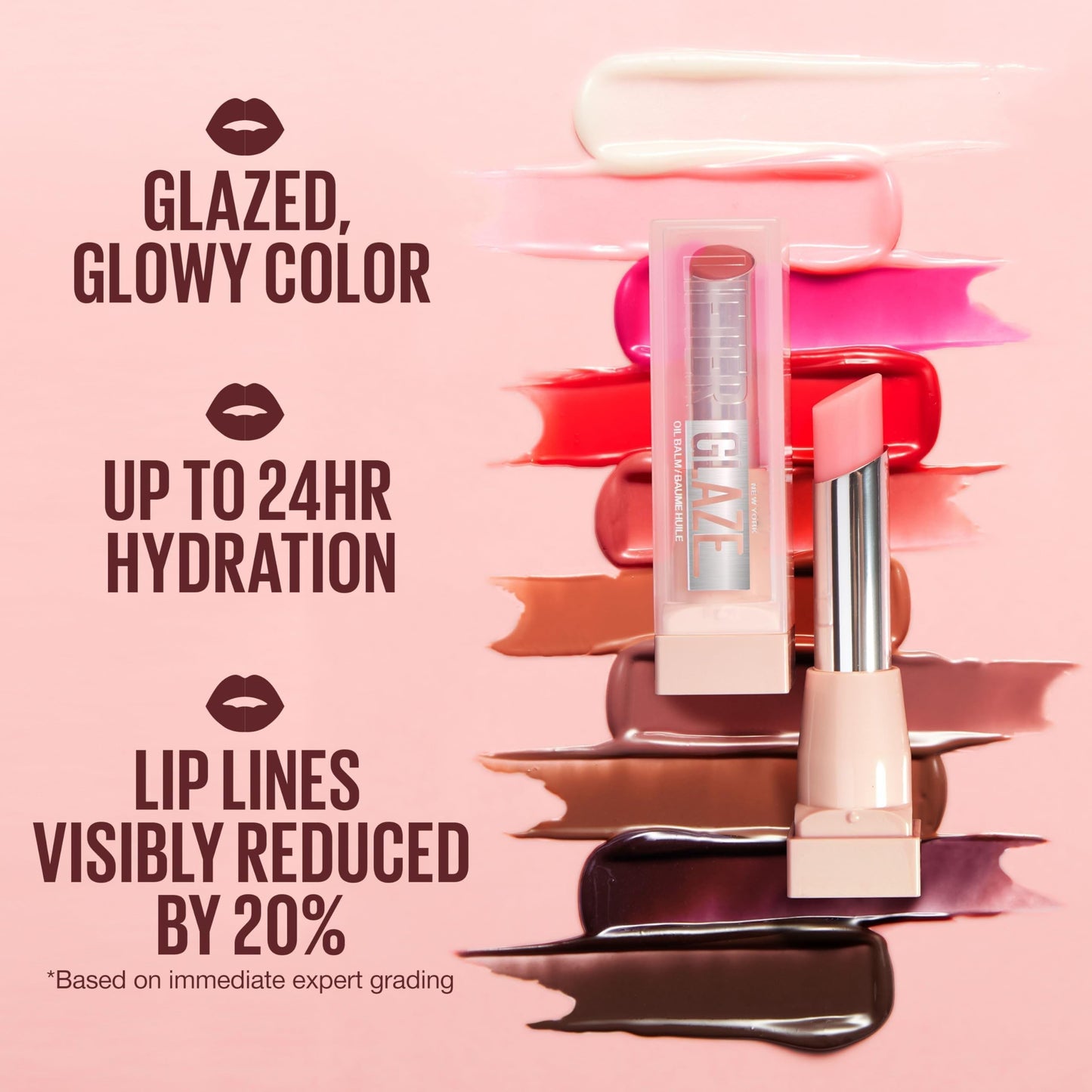 Hydrating Glaze Lip Balm – Non-Sticky Shine with Hyaluronic Acid