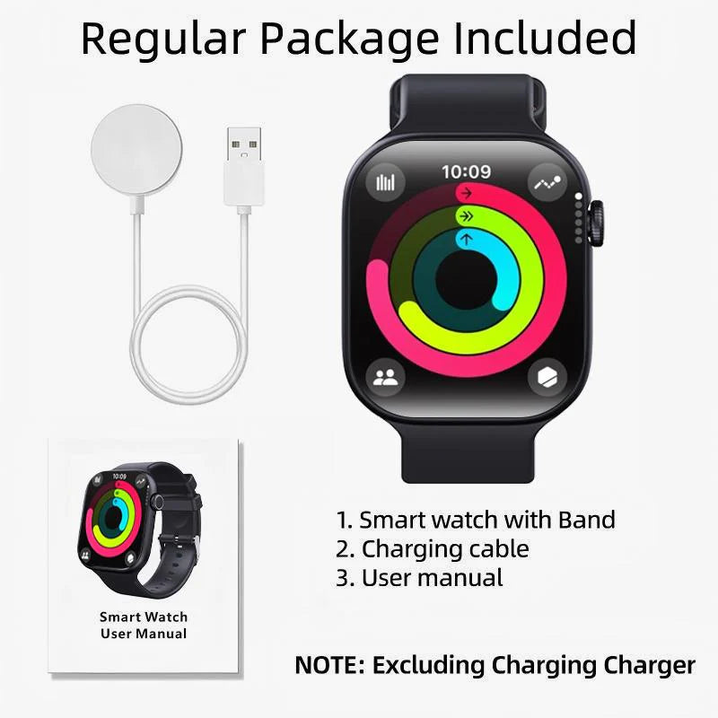 Smart Watch – Calls, Fitness Tracking & Custom Dials for iOS/Android