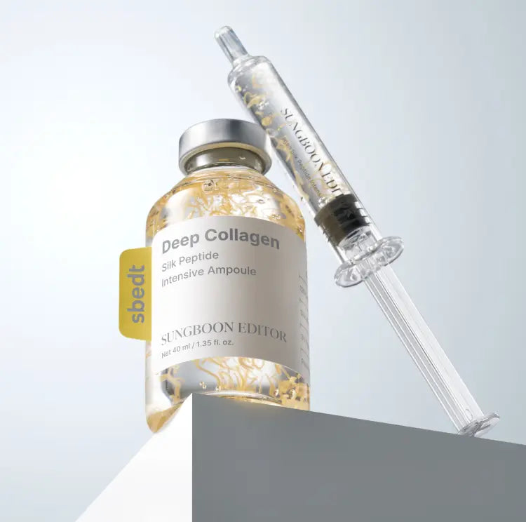 ✨ "Silk Peptide Collagen Ampoule: At-Home Lifting – Smooth Fine Lines, Plump Youthful Skin"