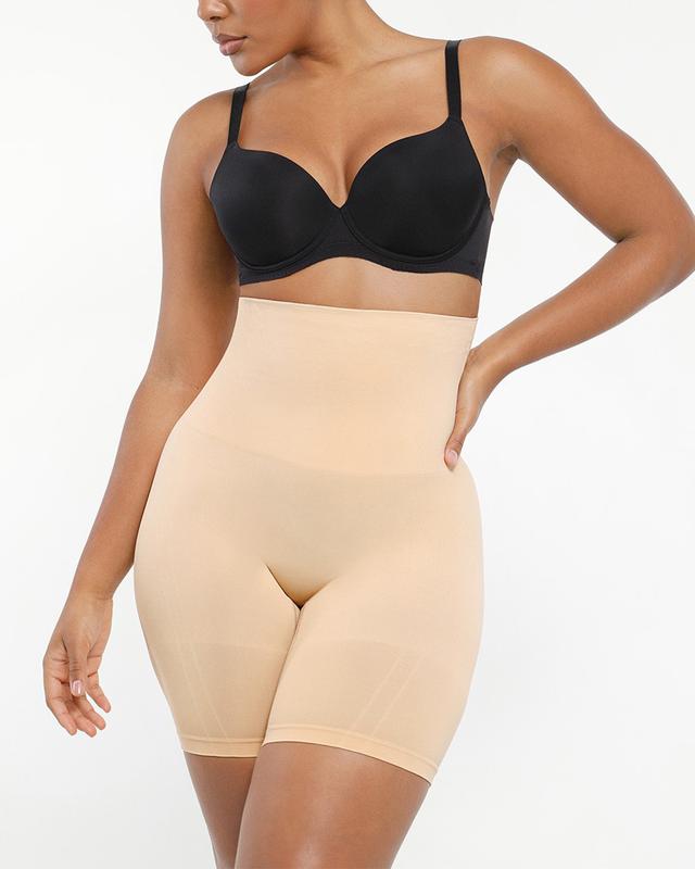 Invisible Shapewear – High-Waisted Tummy Tuck & Seamless Comfor