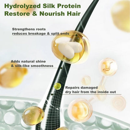 ✨ Rosemary Anti-Hair Fall Shampoo | Amino Acid Repair Anti-Dandruff Oil-Control Haircare 250ML