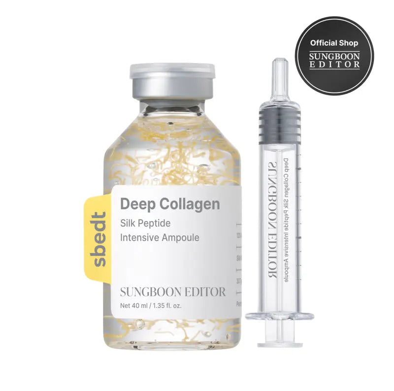 ✨ "Silk Peptide Collagen Ampoule: At-Home Lifting – Smooth Fine Lines, Plump Youthful Skin"