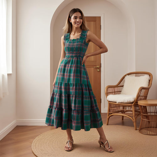 Christmas Women Sleeveless Dress