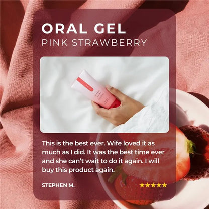 Oral Gel - Pink Strawberry