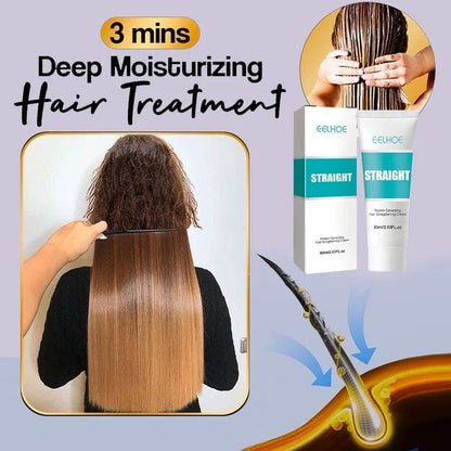 Silk & Keratin Hair Straightening Cream