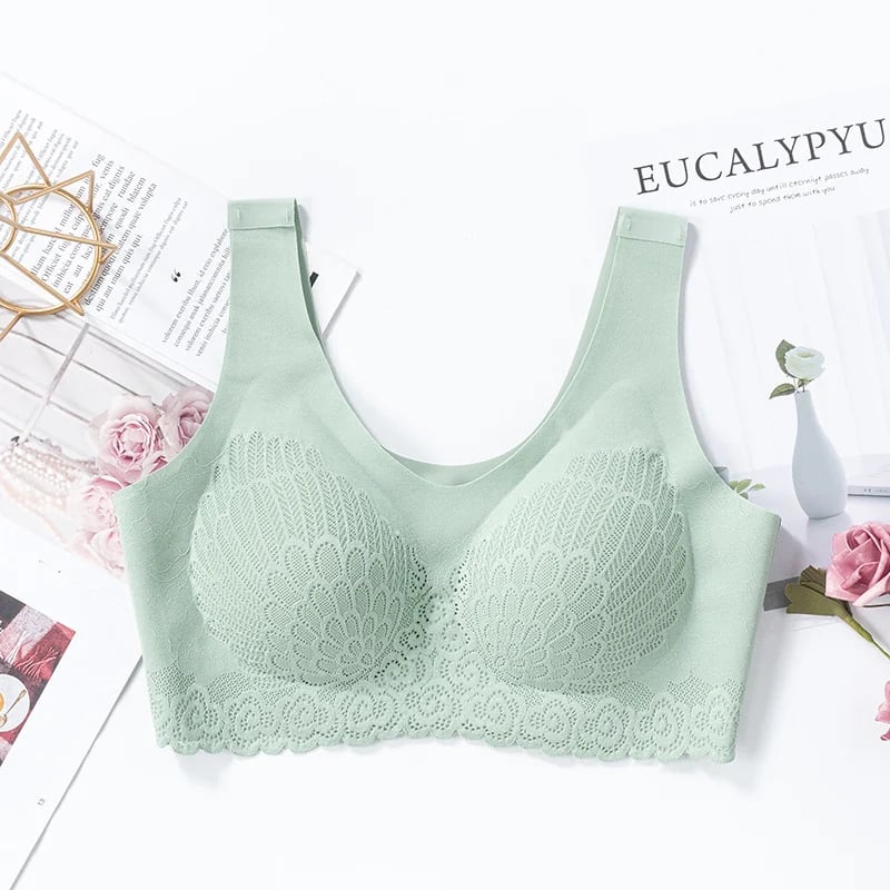 Graceful Anti-saggy Breathable Lace Large Size Bra