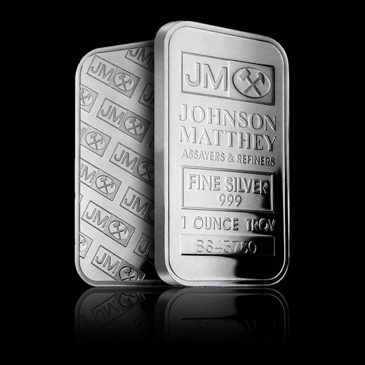 Johnson Matthey Silver Bars