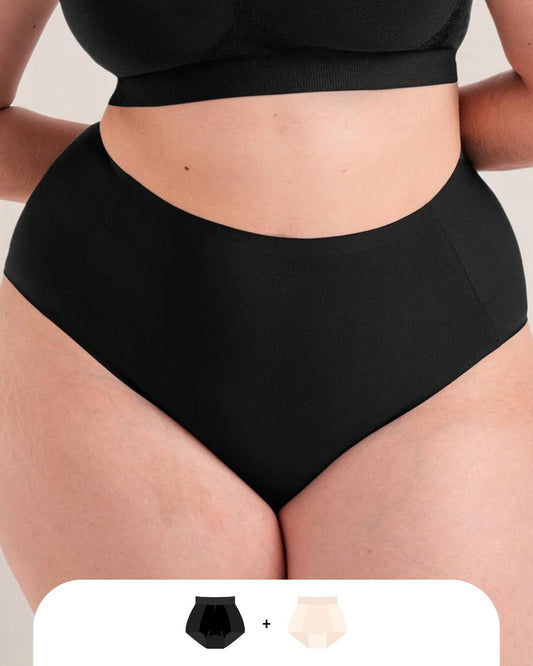Pack de 2 Culottes Intima® Gainante Maintien fort taille haute