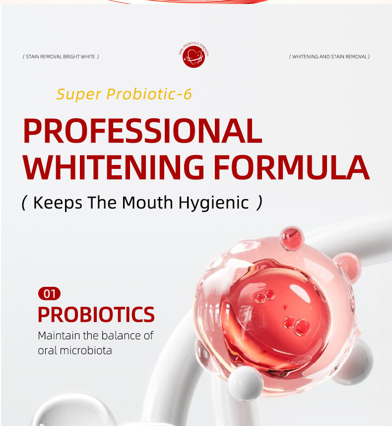 ✨ Probiotic Power Toothpaste ✨ | Repair Enamel 🦷 | 24h Fresh Breath 🌬️